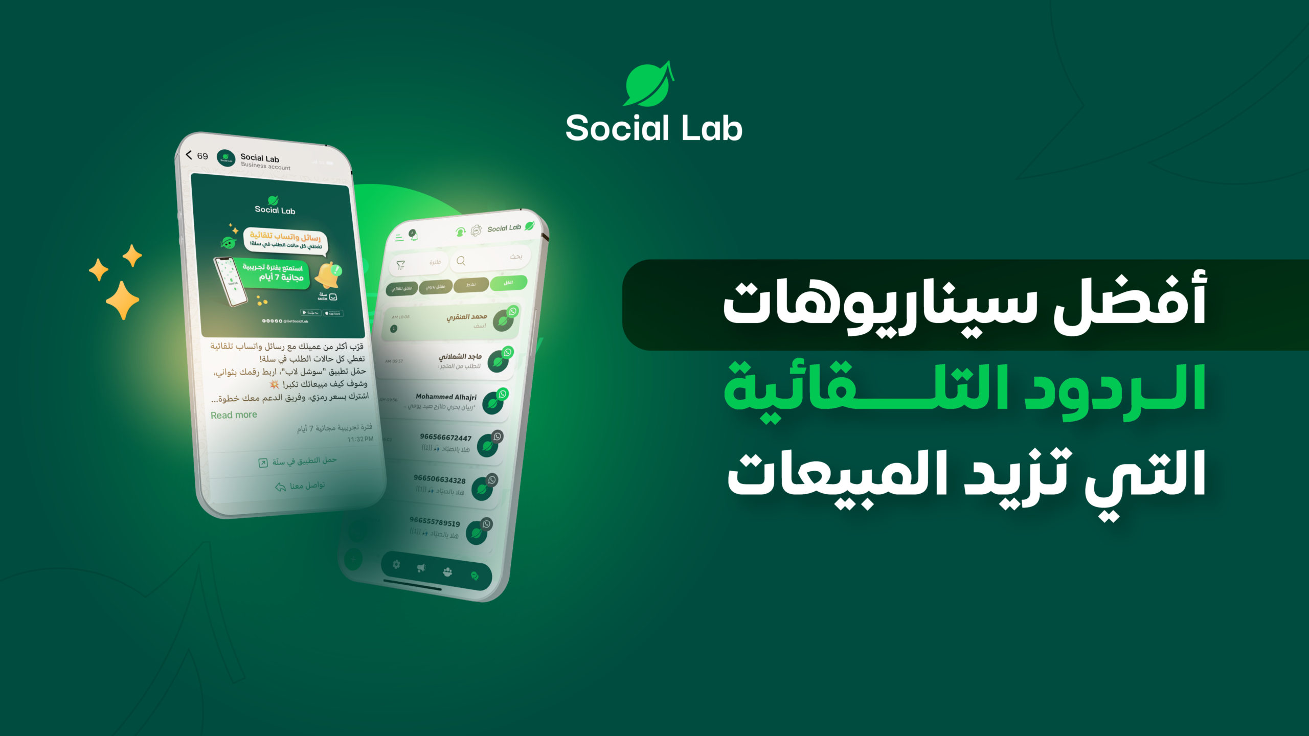 أفضل سيناريوهات الردود التلقائية التي تزيد المبيعات (نماذج جاهزة للتطبيق)